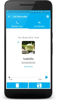 Call Recorder android App screenshot 9