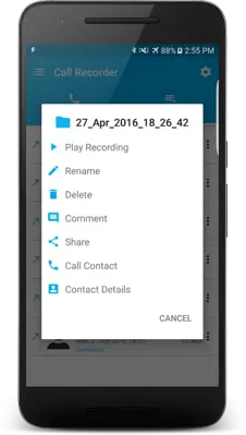 Call Recorder android App screenshot 6